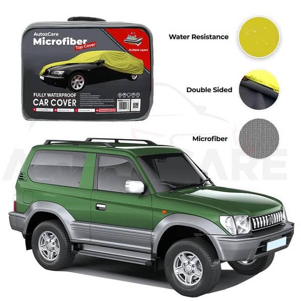 Toyota Prado FJ90 Microfiber Car Cover (1996-2002) - Waterproof and Weather-Resistant