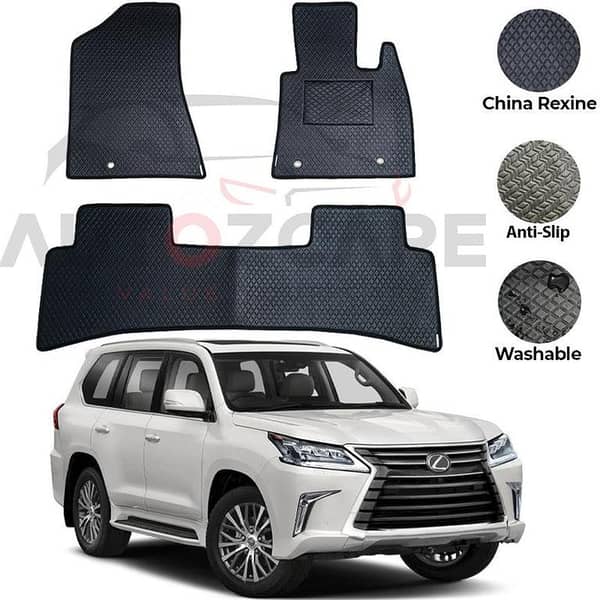 Lexus LX 570 China Rexine Floor Mat - Model 2007-2021