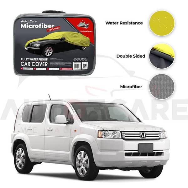 2008-2010 Honda Cross Road Microfiber Car Cover - Waterproof and Weather-Resistant