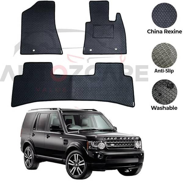 Land Rover Discovery 4 China Rexine Floor Mat 3PCS - Model 2013-2018