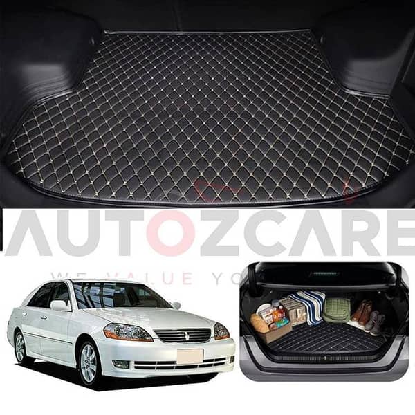 Toyota Mark11 7D Custom Car Trunk Mat - Model 1996-2000