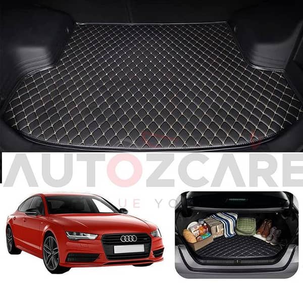 Audi A7 7D Custom Car Trunk Mat - Model 2010-2018