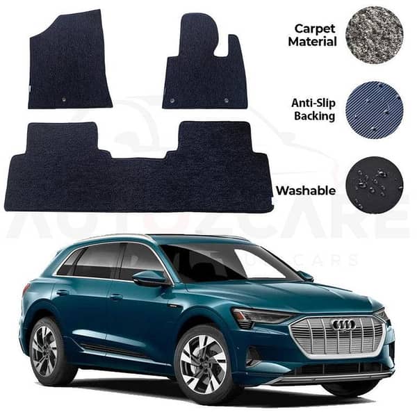 Audi E-Tron 2020-2025 Genuine Carpet Floor Mats - Set of 4