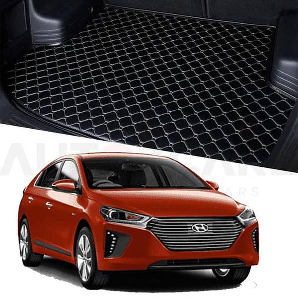 Custom 7D Trunk Mat for Hyundai Ioniq (2019-2022)