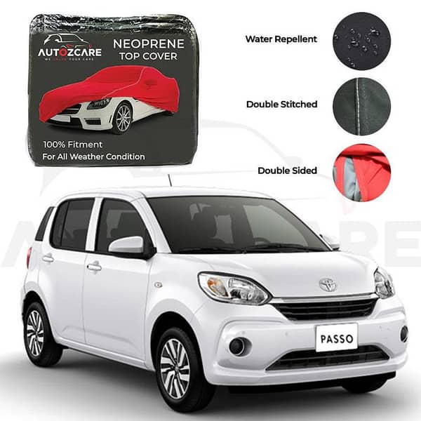 Toyota Passo Neoprene Top Cover - Model 2017-2025
