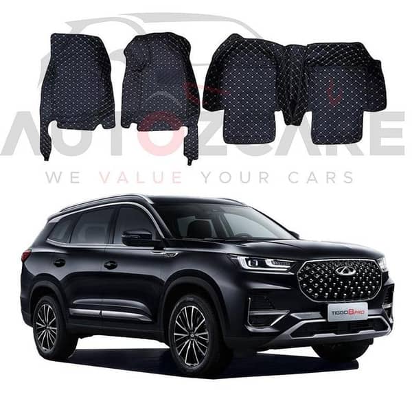 Chery Tiggo 8 Pro 2022-2025 7D Floor Mats for Enhanced Interior Protection