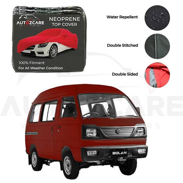 Suzuki Bolan Neoprene Car Top Cover for Model Years 2012 to 2018