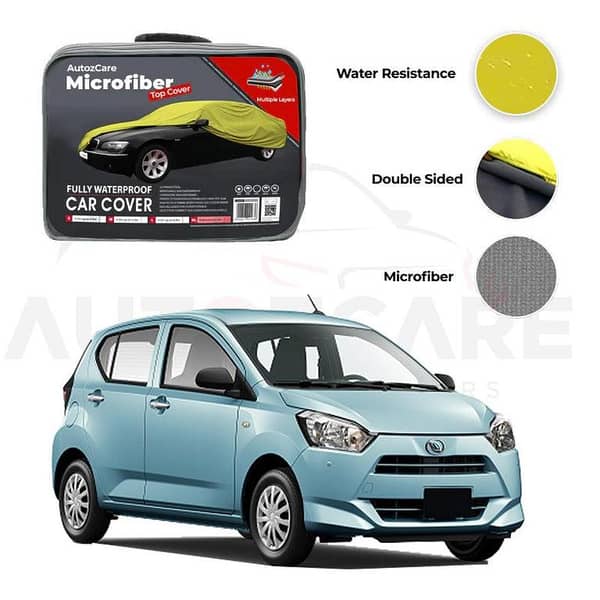Daihatsu Mira Microfiber Car Cover - 2018 to 2025 Model