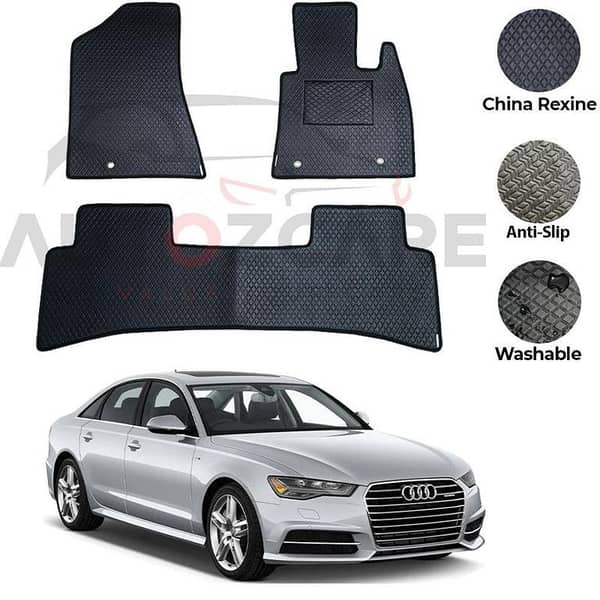 Audi A6 Floor Mats 4PCS in China Rexine for Model Years 2011-2018
