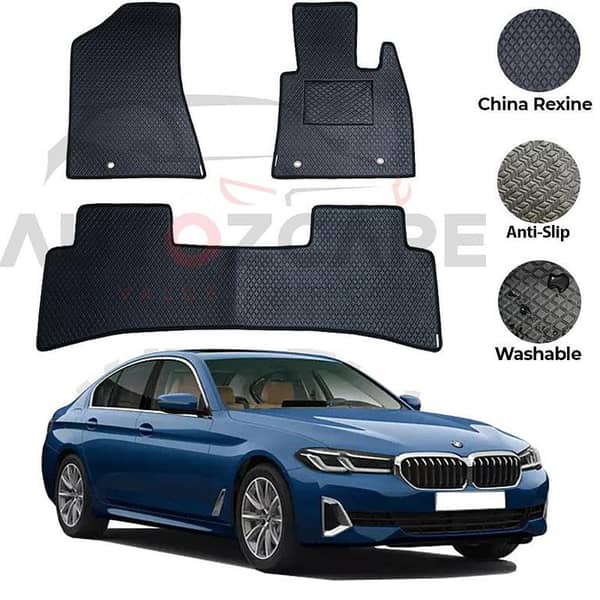 BMW 520/530 Floor Mats Set (3 Pieces) - China Rexine for 2018-2025 Models