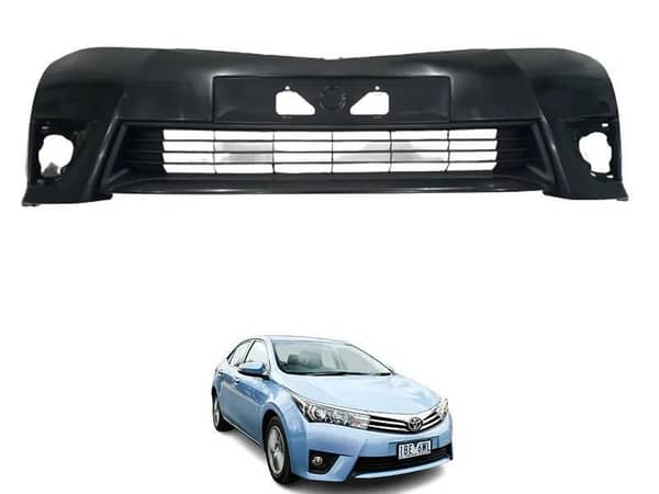 Front Bumper SKI for Toyota Corolla 2015-2020 in Black
