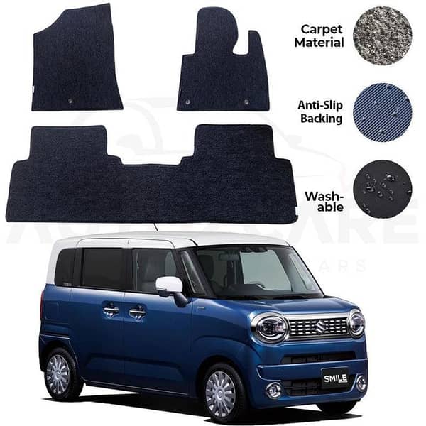Suzuki Wagon R SMILE 2021-2025 Genuine Carpet Floor Mats - Set of 2