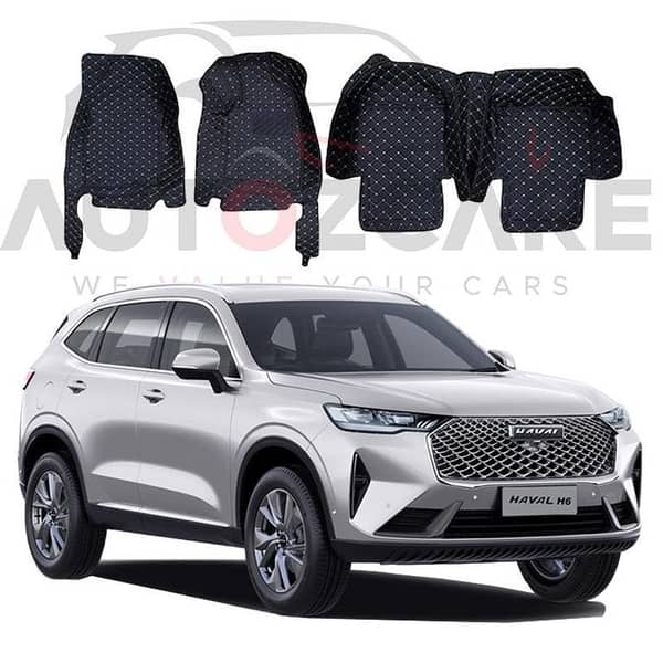 Haval H6 7D Floor Mats - Model 2021-2025