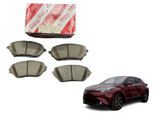 Genuine Toyota C-HR Front Brake Pads, Part No: 04465-F4021