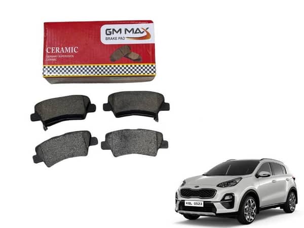 GM MAX Rear Disc Pads for Kia Sportage - Reliable Stopping Power and Smooth Performance