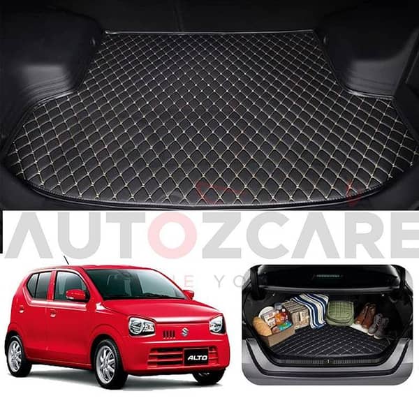 Suzuki Alto 7D Custom Car Trunk Mat - Model 2014-2019