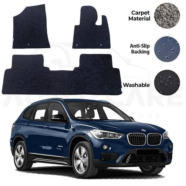 BMW X1 China Rexine Floor Mat 4PCS - Model 2016-2025