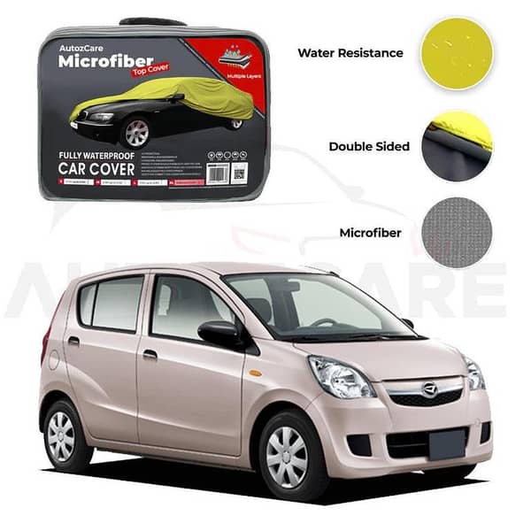 Daihatsu Mira Microfiber Top Cover Model - 2006-2017