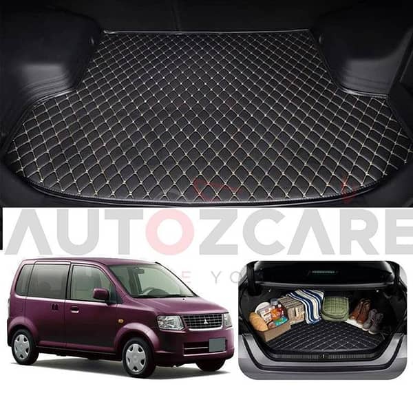Mitsubishi EK Wagon Custom 7D Trunk Mat for 2006-2013 Models