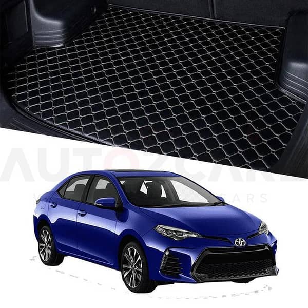 Toyota Crown 7D Trunk Mat for 2012-2018 Models - Custom Fit and Waterproof