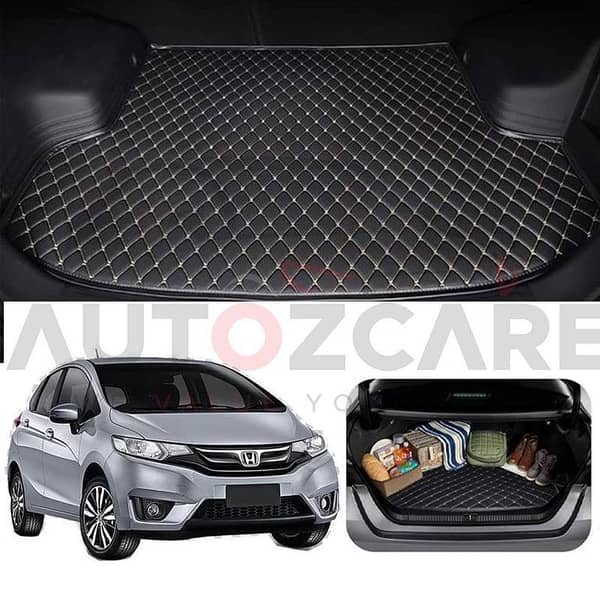 Honda Fit 7D Custom Car Trunk Mat - Model 2013-2022