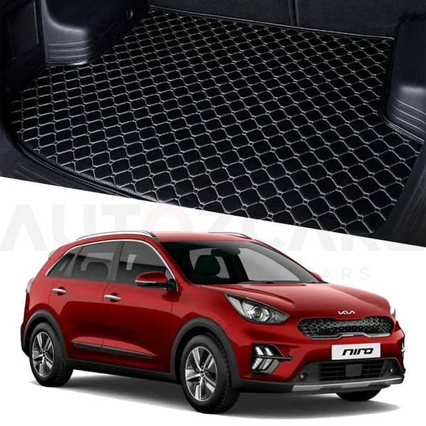 Kia Niro 7D Custom Car Trunk Mat - Model 2016-2022