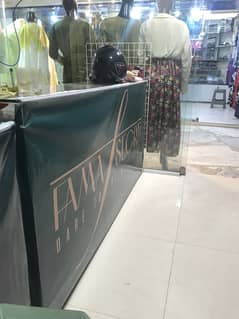 Shop counter
