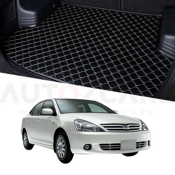 Toyota Allion 7D Custom Car Trunk Mat - Model 2001-2006