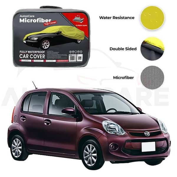 Daihatsu Boon 2010-2018 Microfiber Car Top Cover for All-Weather Protection