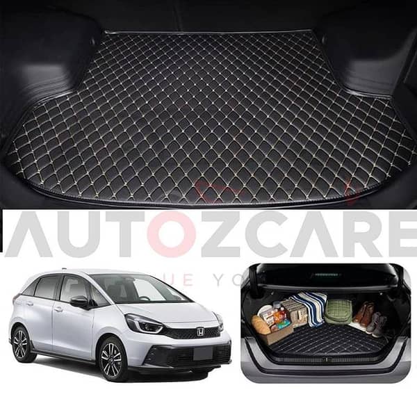 Honda Fit 7D Custom Car Trunk Mat - Model 2021-2025