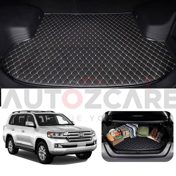 Toyota Land Cruiser LC200 7D Custom Car Trunk Mat - Model 2016-2021