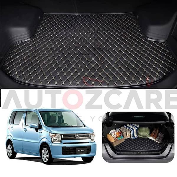 Mazda Flair 7D Custom Car Trunk Mat - Model 2013-2025