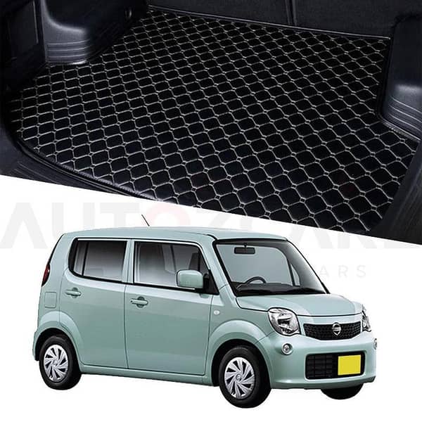 Nissan Moco 7D Custom Car Trunk Mat - Model 2011-2018
