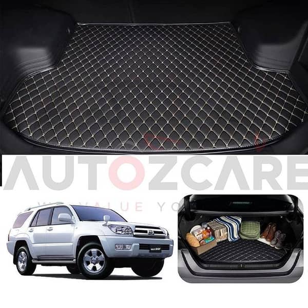 Toyota Hilux Surf 7D Custom Car Trunk Mat - Model 2002-2009