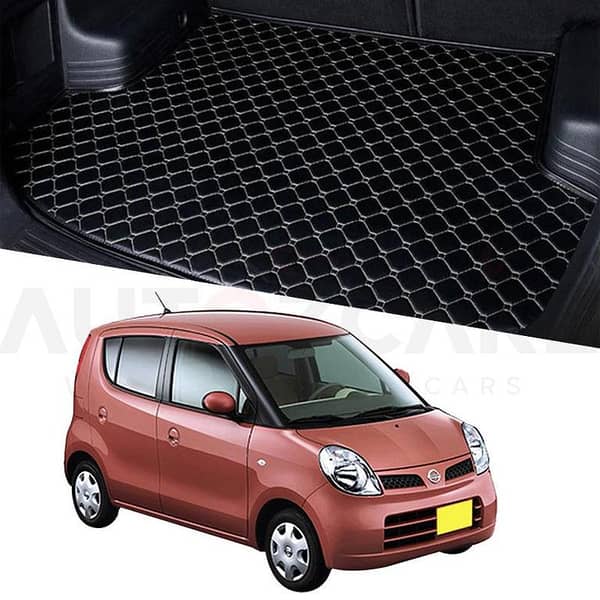 Nissan Moco 7D Custom Car Trunk Mat - Model 2006-2011