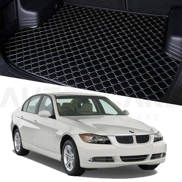 BMW 3 Series 7D Custom Car Trunk Mat - Model 2005-2011