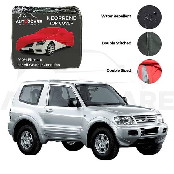 Mitsubishi Pajero Neoprene Car Top Cover for Models 1999 to 2006