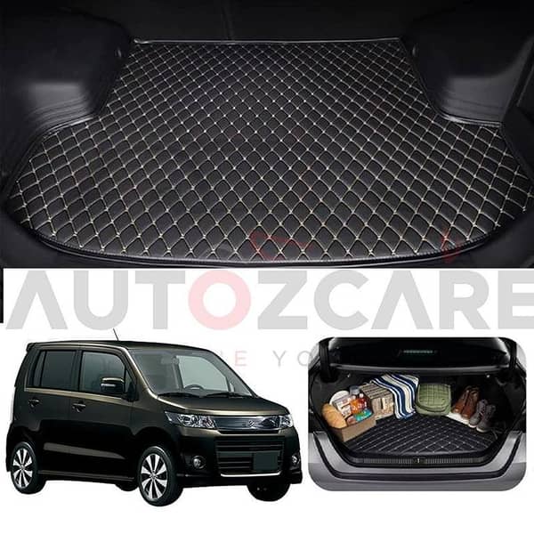 Suzuki Wagon R Stingray 7D Custom Car Trunk Mat - Model 2012-2018