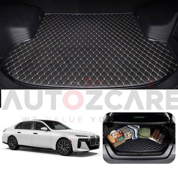 BMW 7 Series 7D Custom Car Trunk Mat - Model 2023-2025