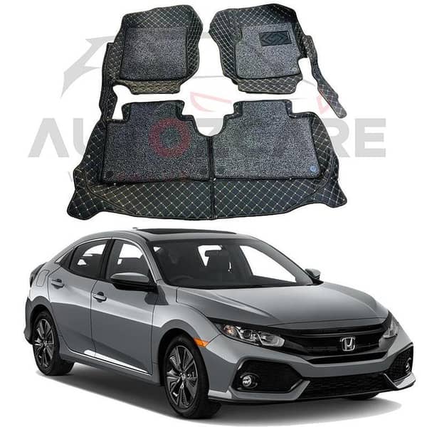 Honda Civic 9D Custom Floor Mat - Model 2017-2021