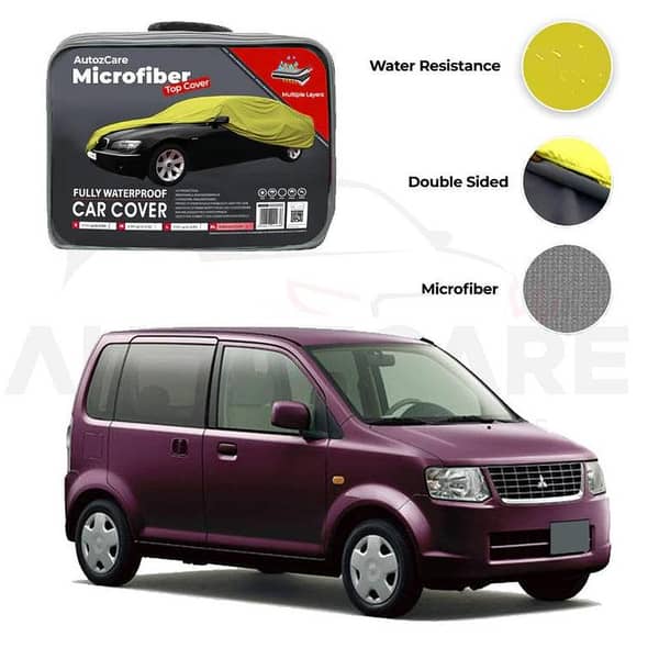 Mitsubishi EK Wagon Microfiber Car Cover (2006-2013) - Waterproof and Weather-Resistant Protection