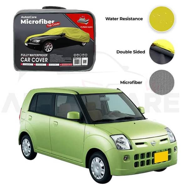 Nissan Pino Microfiber Car Cover for 2007-2008 Models - Waterproof Protection