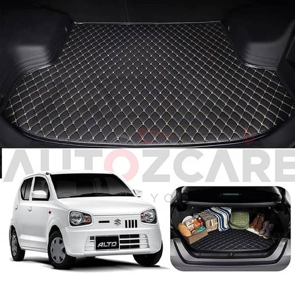 Suzuki Alto 7D Custom Car Trunk Mat - Model 2019-2025