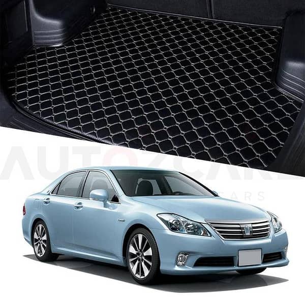 Toyota Crown 7D Custom Car Trunk Mat - Model 2008-2012