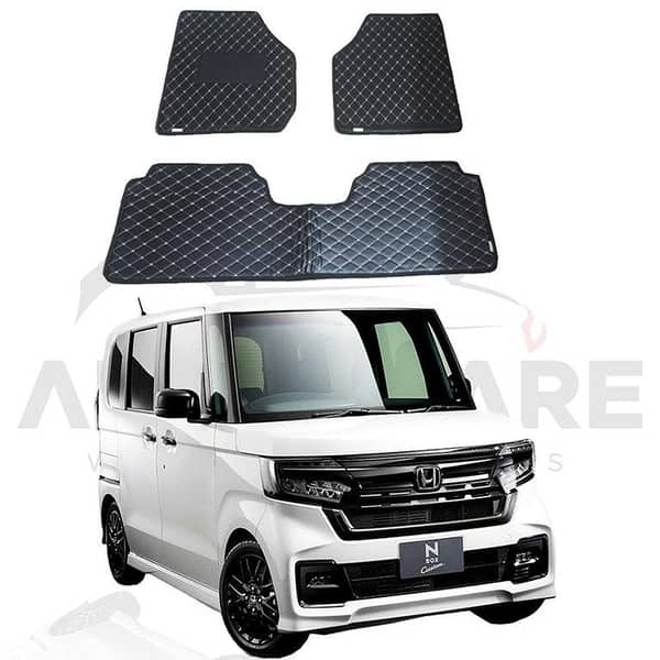 Honda N Box 7D Flat Style Floor Mats for 2018-2025 Models