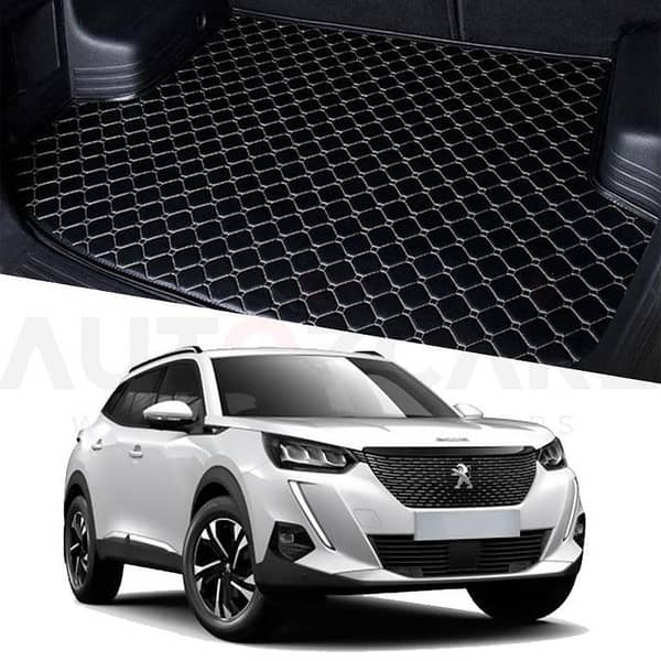 Peugeot 2008 7D Custom Car Trunk Mat - Model 2022-2025