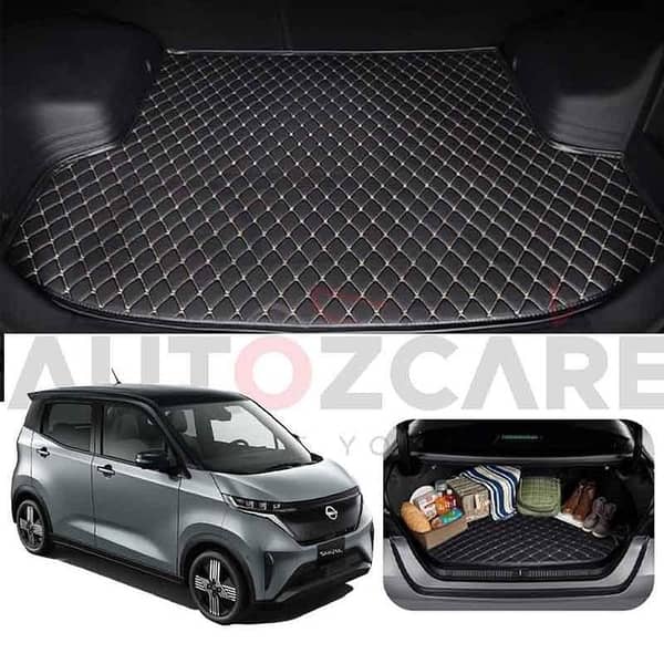 Nissan Sakura 7D Custom Car Trunk Mat - Model 2022-2025