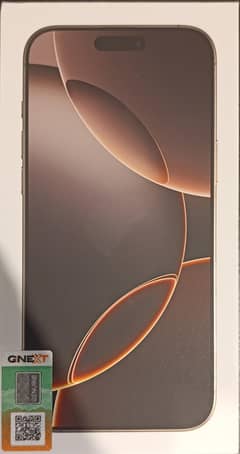 iPhone 16 pro max 256 gb PTA Approved