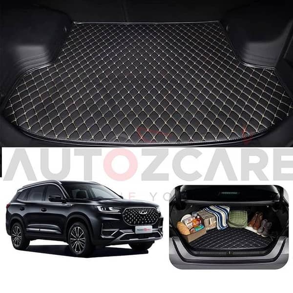 Chery Tiggo 8 Pro 7D Custom Car Trunk Mat - Model 2022-2025
