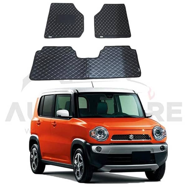 Suzuki Hustler 7D Floor Mat ( Flat Style ) 3PCS - Model 2014-2020